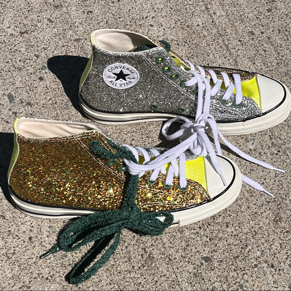 Converse JW Anderson 70s hi Glitter Gutter sneakers